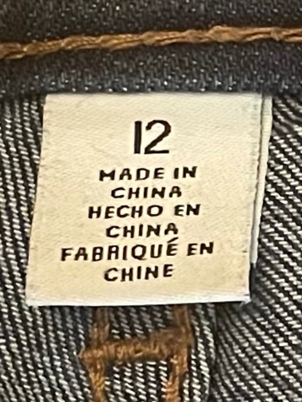 Very blue dark denim with stretch